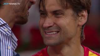 David Ferrer Retirement Ceremony amp Emotional Speech  Madrid 2019 [upl. by Macguiness811]