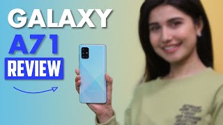 Samsung Galaxy A71 Review After a Month [upl. by Charlena865]