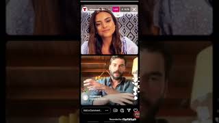 Akın Akınözü and Telemundo live Instagram 🔴🔥Akın answer most important questions😱2021622 [upl. by Agnizn]