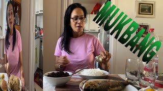 MUKBANG  COOKING DINUGUAN [upl. by Esinehc72]