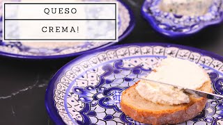 Como hacer queso crema Philadelphia casero MexMundo [upl. by Gader]