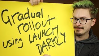 Incremental rollout and targeting individual users  3 LaunchDarkly Feature Flags [upl. by Rabjohn]