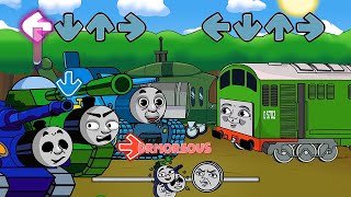 FNF NEW TRIPLE Tank Percy Void Thomas VS OLD Sodor Funkin Friday Night Funkin [upl. by Giacobo284]