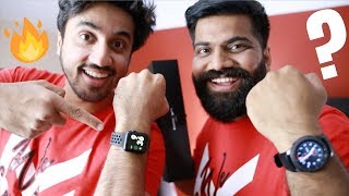 Apple Watch Series 3 Nike Edition Unboxing Ft MumBiker Nikhil [upl. by Calhoun231]