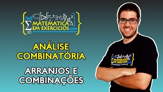 Análise Combinatória  Arranjos e Combinações  Prof Gui [upl. by Aiset]