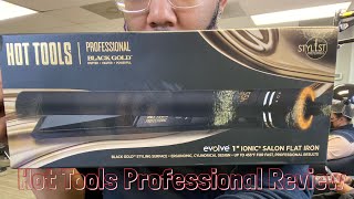 Reviewing Hot Tools Flat Iron [upl. by Novahc]