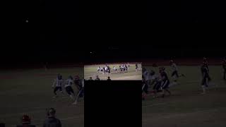 CJ clearing the way at LT 58  NOV 2024  highschoolfootball maxpreps fridaynightlights [upl. by Arotak]