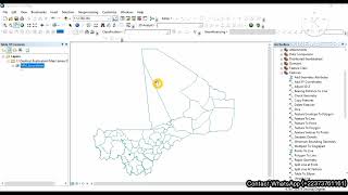 Convertir lignes en surface et surface en lignes dans ArcGIS [upl. by Atinrev108]