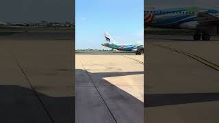 Bangkok Airway A320232 automobile airplane aeroplane landing aircraft [upl. by Appolonia375]