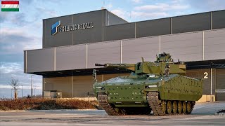 Rheinmetall builds first Lynx infantry fighting vehicle in Hungary [upl. by Codee]