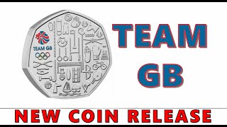 Team GB 50p Released  The Royal Mint New Coins [upl. by Irehj217]