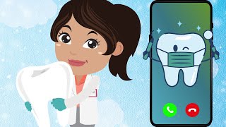 📞😷 LLAMADA AL ODONTÓLOGO DE LOS NIÑOS 🤓😎 [upl. by Harlow]