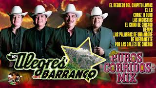 Los Alegres Del Barranco  Puros Corridos Mix 2024 [upl. by Anton409]