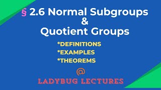 26 Normal subgroups and Quotient groups Lec8 INHerstein  Criteria for normalcy [upl. by Ylle75]