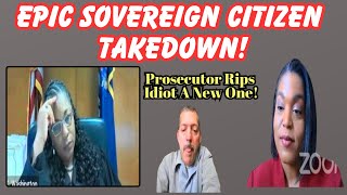 Prosecutor and judge team up for an EPIC Sovereign Citizen take down gotta see this to believe it [upl. by Rech499]