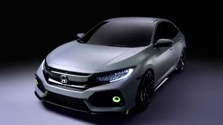 Honda Civic Hatchback Prototype  new from the ground up [upl. by Azzil]