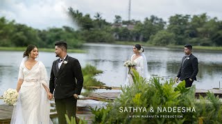 Sathya amp Nadeesha Wedding Moments Cinematography  Nipun Waravita  0754805674  0775813145 [upl. by Nnaillij]