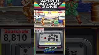 Guile vs Bison Exciting Round bachatahero streetfighter arcade retrogaming shorts fightcade2 [upl. by Saba]