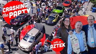 What Happened When We Took A 3600 Pontiac Aztek To A Show For 1 Million Exotics [upl. by Aderfla]