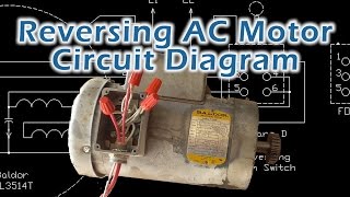 Reverse Baldor Single Phase AC Motor Circuit Diagram [upl. by Lower]