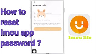 How to Reset Password Imou App  Saduca Camera Computer [upl. by Lyn]