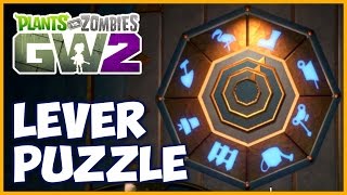 Gnome Vault Lever Puzzle Solution  Gnomish Perspective Hat  Plants vs Zombies Garden Warfare 2 [upl. by Lorusso]