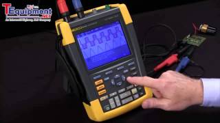 How To Use The Recording Function On The Fluke Scopemeter [upl. by Moreno]