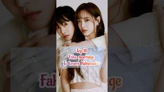 Fake marriage to lovers Kdramas ✨ kdrama koreandrama chinesedrama kpop bts fakemarriage viral [upl. by Leticia]