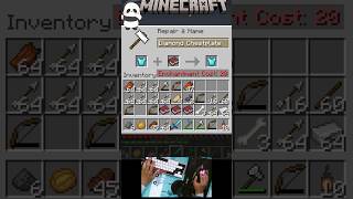 BEST ENCHANTMENTS FOR DIAMOND CHESTPLATE 16 shorts minecraft gaming cythikshorts cythikgamer [upl. by Cooley]