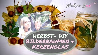 HerbstDIY aus Kastanien und Blättern [upl. by Florina191]