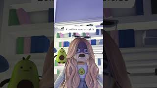 Dumb YOUNGEST SIBLING during Zombie Apocalypse be like…🤣💀 adoptme roblox robloxshorts [upl. by Yeoj]