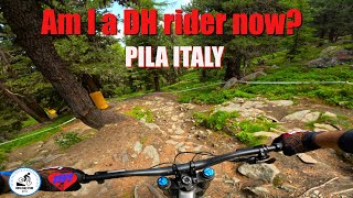 Am I a DH rider now Pila Italy [upl. by Anees]