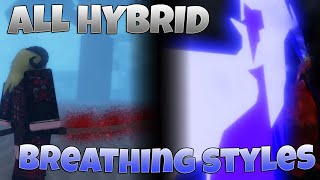 ALL NEW HYBRID BREATHING STYLES SHOWCASE IN DEMONFALL [upl. by Ayihsa]