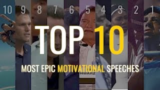 Top 10  Most Epic Motivational Speeches [upl. by Bandeen]