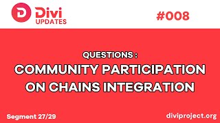 Divi Segments  Community Participation On Chains Integration [upl. by Gavriella]