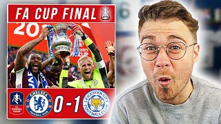 TIELEMANS WONDERGOAL MAKES HISTORY  CHELSEA 01 LEICESTER CITY  LIVE FA CUP FINAL REACTION [upl. by Carrew]