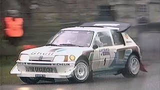 1986 Lombard RAC Rally day one live stage [upl. by Maxim]