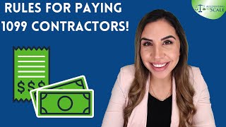 Rules for Paying 1099 Contractors [upl. by Chilt]