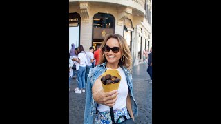 Chestnut tasting in Rome Italys best winter snack  Giada De Laurentiis [upl. by Dreher520]