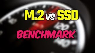 M2 NVME vs SSD Benchmark [upl. by Zora]