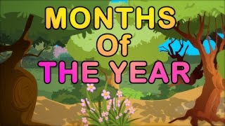 Nursery Rhyme Street  Months Of The Year Song  Popular Nursery Rhymes and Kids Songs  Ep 11 [upl. by Nylorak]