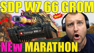 First Impressions New SDP wz 66 Grom Marathon in WoT [upl. by Bauske407]