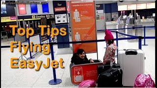 Flying EasyJet A320 Budget Airline Top Tips  Cabin Bags Check Rules Hold Luggage Seats Boarding [upl. by Deanne]