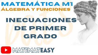 📚 PAES Matemática 2024  Clase11 Inecuaciones de Primer Grado M1 [upl. by Nyral]