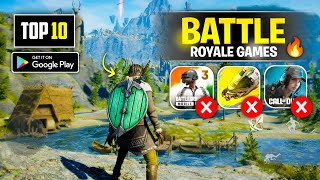 Top 10 New Battle Royale Games for Android 2024  Best Battle Royale Games Like Free Fire amp BGMI [upl. by Solenne886]