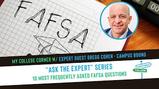 10 Most Frequently Asked FAFSA Questions [upl. by Drucill]