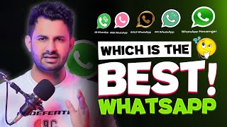 BEST WHATSAPP APP  Which WhatsApp is Best And Secure  Konsa WhatsApp Acha Hai  WhatsApp Messenger [upl. by Inajar]