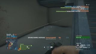 Battlefield™ Hardline Double barrel shotgun Gamplay [upl. by Greenebaum746]