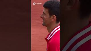 Only Novak Djokovic Wins This Point vs Jannik Sinner 🎩 [upl. by Layla364]