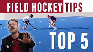 TOP 5  Field hockey tips [upl. by Vona]